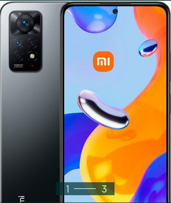 Смартфон: Xiaomi Redmi Note 11 Pro 8/128Gb. Graphite Gray. Киев - изображение 3