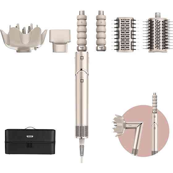 Набір для укладання волосся Shark FlexStyle 5-in-1 Hair Styler and Dryer Stone HD446SLEU ( Сірий ) Харьков