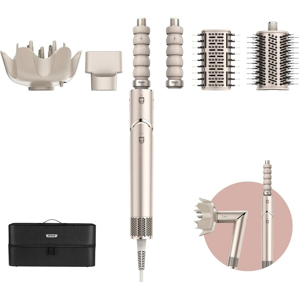 Набір для укладання волосся Shark FlexStyle 5-in-1 Hair Styler and Dryer Stone HD446SLEU ( Сірий ) Харків - фото 1