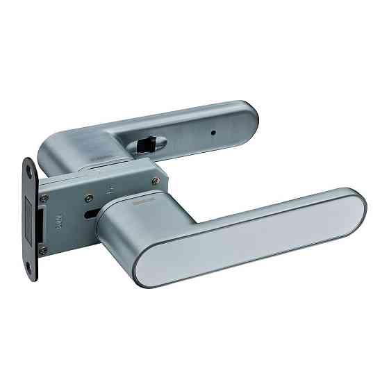 Ручки з магнітним механізмом Gavroche GRclick MSC/W сатинове срібло з білою вставкою Київ