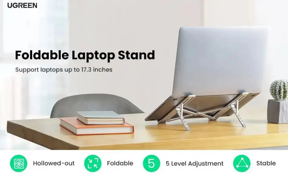 Підставка для ноутбука UGREEN LP451 Foldable Laptop Stand (UGR-40289) Киев - изображение 3