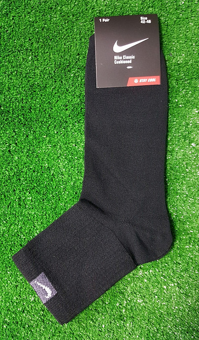 Шкарпетки демісезонні бавовна середня Nike Туреччина розмір 42-45 асорті Київ - фото 1