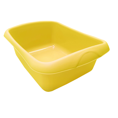 Таз 10л прямокутний Miami Yellow Євроголд Житомир - изображение 1