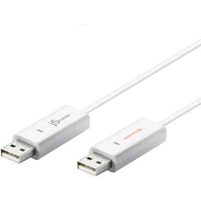 Дата кабель USB 2.0 AM/AM 1.8m Windows & Mac J5create (JUC400-N) Винница