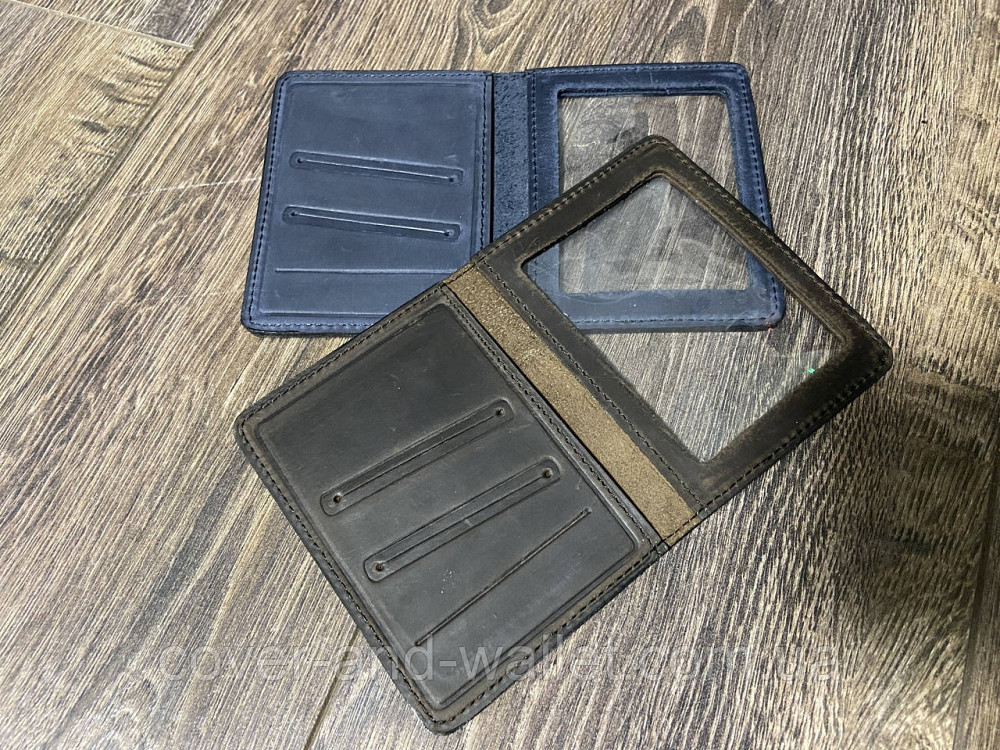 Обкладинка для пенсійного посвідчення й автодокументів із гербом України Київ - фото 5