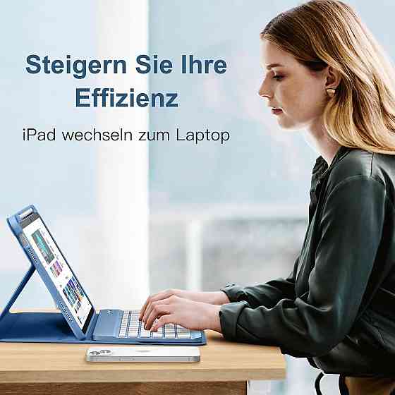 Чехол клавиатура для iPad A16 2025/iPad 10-го поколения (2022) A2696 / A2757 / A2777 Днепр
