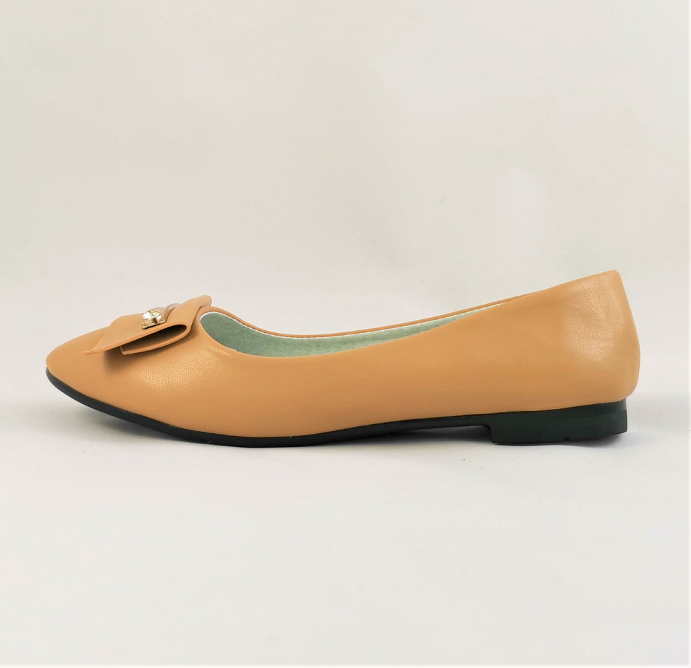 . Жеганські Балетки Бежеві Мокасини Туфлі Коричневі (розміри: 36,38,39) — 39-6 Дніпро - фото 3