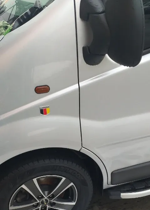 Наклейка на авто Флаг Англии алюминиевая. Київ - фото 3