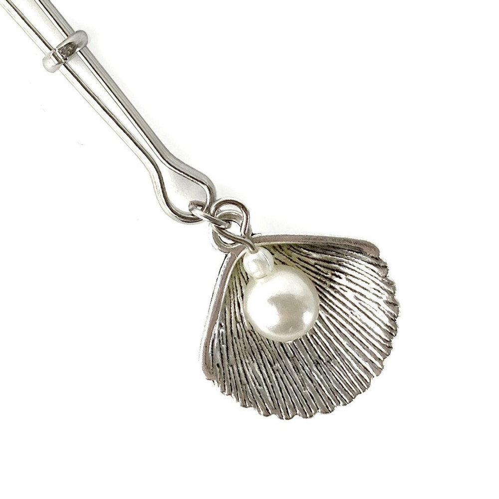 Затискач для клітора Art of Sex - Clit Clamp Silver Pearl Sex Aura Київ - фото 2