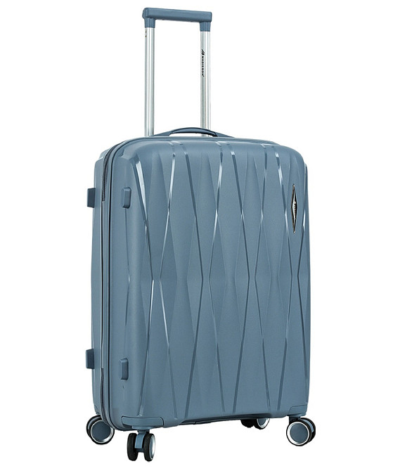 Валіза поліпропіленова MADISSON 51103 середня 67 см сіро-синя Київ - фото 2