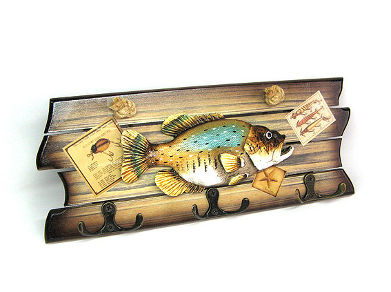 Вешалка на стену для дома Рыба Киев - изображение 1