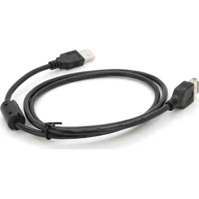 Дата кабель USB 2.0 AM/AF 1.0m ferrite black Voltronic (YT-AM/AF-1.0B) Винница