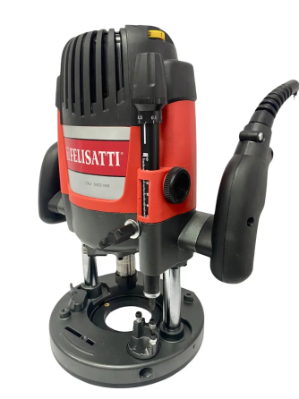 Мощный электрический ручной столярный фрезер FELISATTI ФМ-67/2200Е F61110: 2200 Вт, 8 и 12 цанга, 21000 об/мин Киев