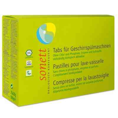 Таблетки для посудомийних машин Sonett Органічні 25 шт. (4007547402805) Вінниця