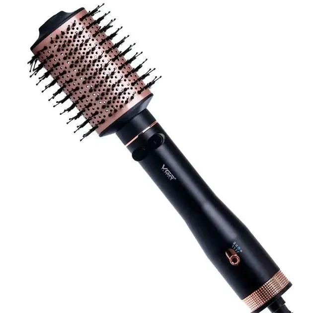 Фен-щетка, мультистайлер с холодным и горячим воздухом VGR V-494, фен стайлер для волос 800 Вт Коломия - фото 3