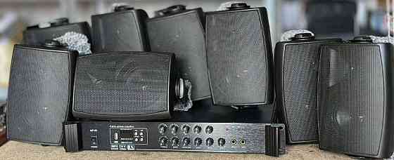 Комплект фоновой трансляционной акустики 1+8шт колонок Харьков