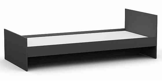 Ліжко односпальне L-12, Антрацит, 2032х932х650 Львів