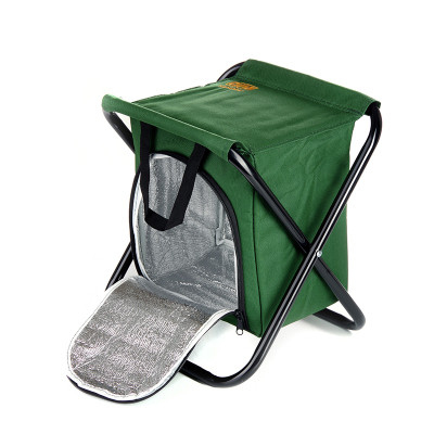 Стілець складаний СИЛА 27х32х33 см сталевий каркас D16mm з термосумкою (960767) Вінниця - фото 3