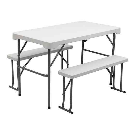 Комплект туристичних меблів стіл + лавочки для пікніка меблі для відпочинку на природі EB2545 Коломия