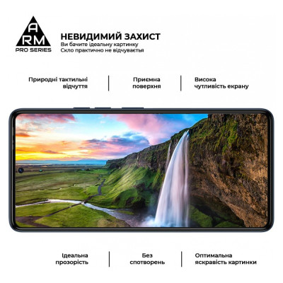Стекло защитное Armorstandart Pro Tecno Camon 20 4G Black (ARM69119) Винница - изображение 4