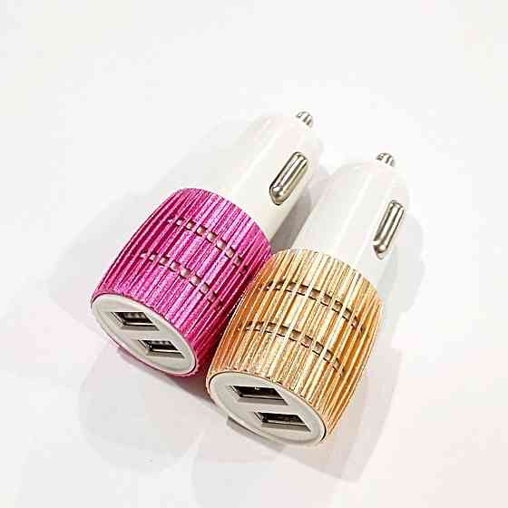 Автомобильное зарядное устройство USB x 2 