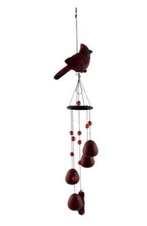 Музика вітру декоративна Птаха Кардинал Київ