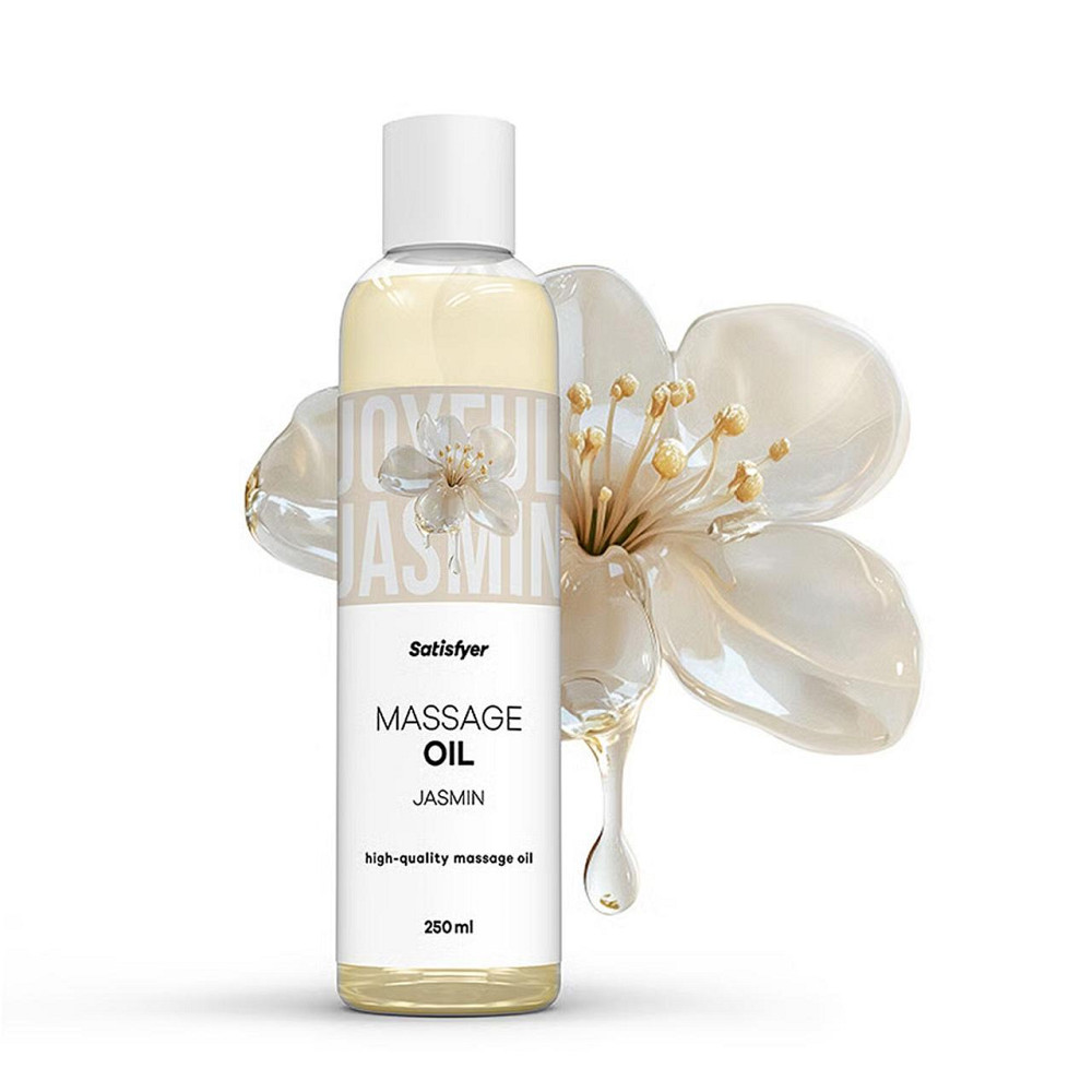 Розпродаж!!! Масажна олія Satisfyer Massage Oil Jasmin 250 мл (термін 30.04.2027) Sex Aura Київ - фото 2
