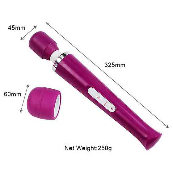 Вибромассажер Massager Wand USB Black 10 Function Sex Aura Киев