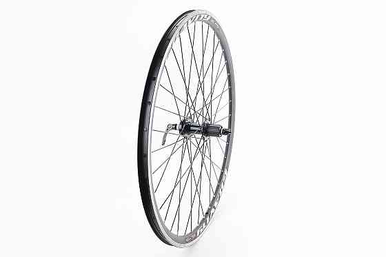 Колесо 29" заднє V/Disk-brake, обід "крапля" та втулка 14Gx36H алюмінієві SHUNFENG, під касету 8-9зв, кріпл. ексцентрик, "GRAVITY& Бершадь