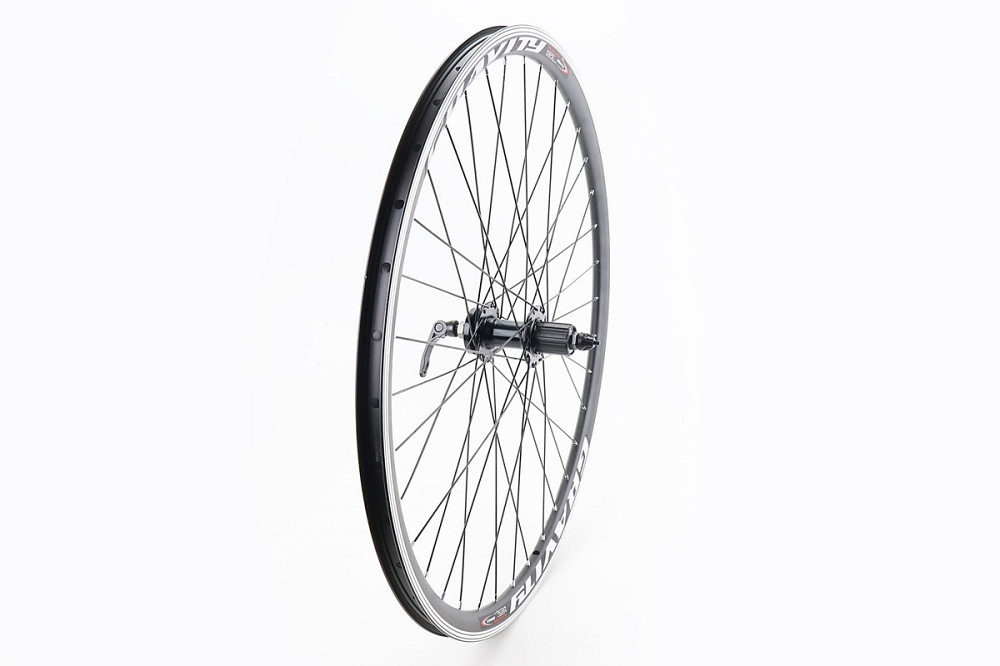 Колесо 29" заднє V/Disk-brake, обід "крапля" та втулка 14Gx36H алюмінієві SHUNFENG, під касету 8-9зв, кріпл. ексцентрик, "GRAVITY& Бершадь - фото 1