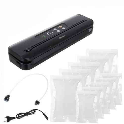 Вакуумний пакувальник для продуктів 9 л/хв з ножем і фольгою Ruhhy (24755) 110 Вт Нововолинськ