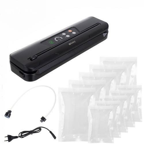 Вакуумный упаковщик для продуктов 9 л/мин с ножом и фольгой Ruhhy (24755) 110 Вт Нововолынск - изображение 2