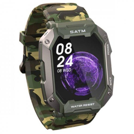 Розумний наручний годинник Smart UWatch Military (Камуфляж) Вінниця - фото 1