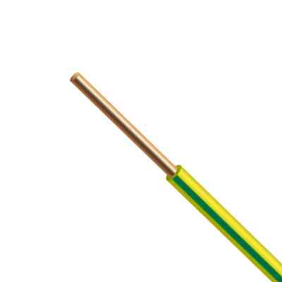 Кабель силовой медь, одножильный, 6 мм, 100м=1бхт HiSmart (EL240142) Винница