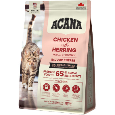 Сухой корм для кошек ACANA Indoor Entree 1.8 кг (0064992714505) Винница - изображение 3