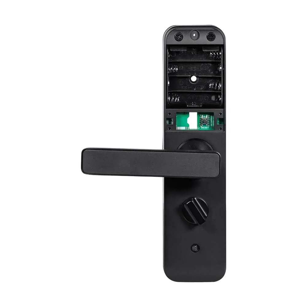 Замок біометричний автономний Trinix TRL-7703WF Black L/R з Bluetooth, зчитувачем відбитків пальців і карт Mifare (65-00082) Київ - фото 8