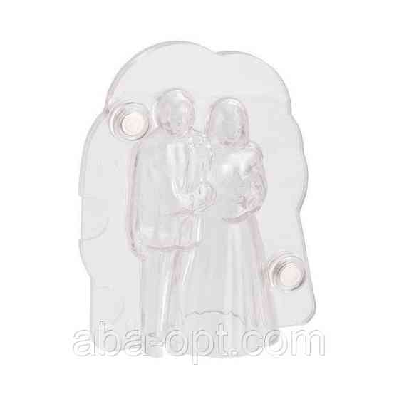 Форма полікарбонатна для шоколаду 3 D "Наречений та наречена" 10 х 5 х 13 см (шт) Одеса