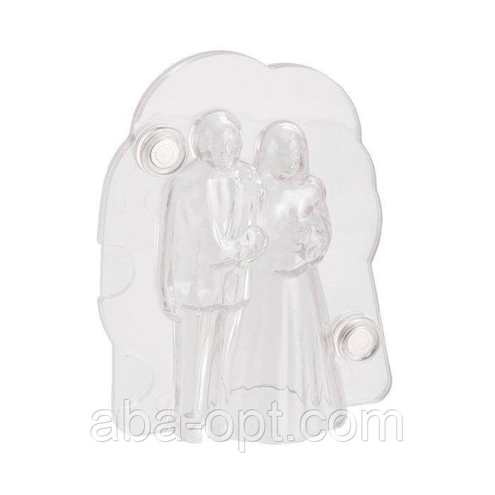 Форма полікарбонатна для шоколаду 3 D "Наречений та наречена" 10 х 5 х 13 см (шт) Одеса - фото 1