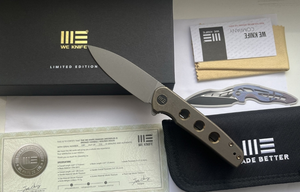 Складной нож We Knife Shakan. Харьков - изображение 5