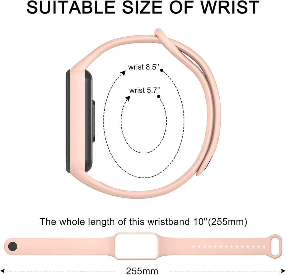 Фитнес-браслет Amazfit Band 7 Pink, AMOLED 1.47