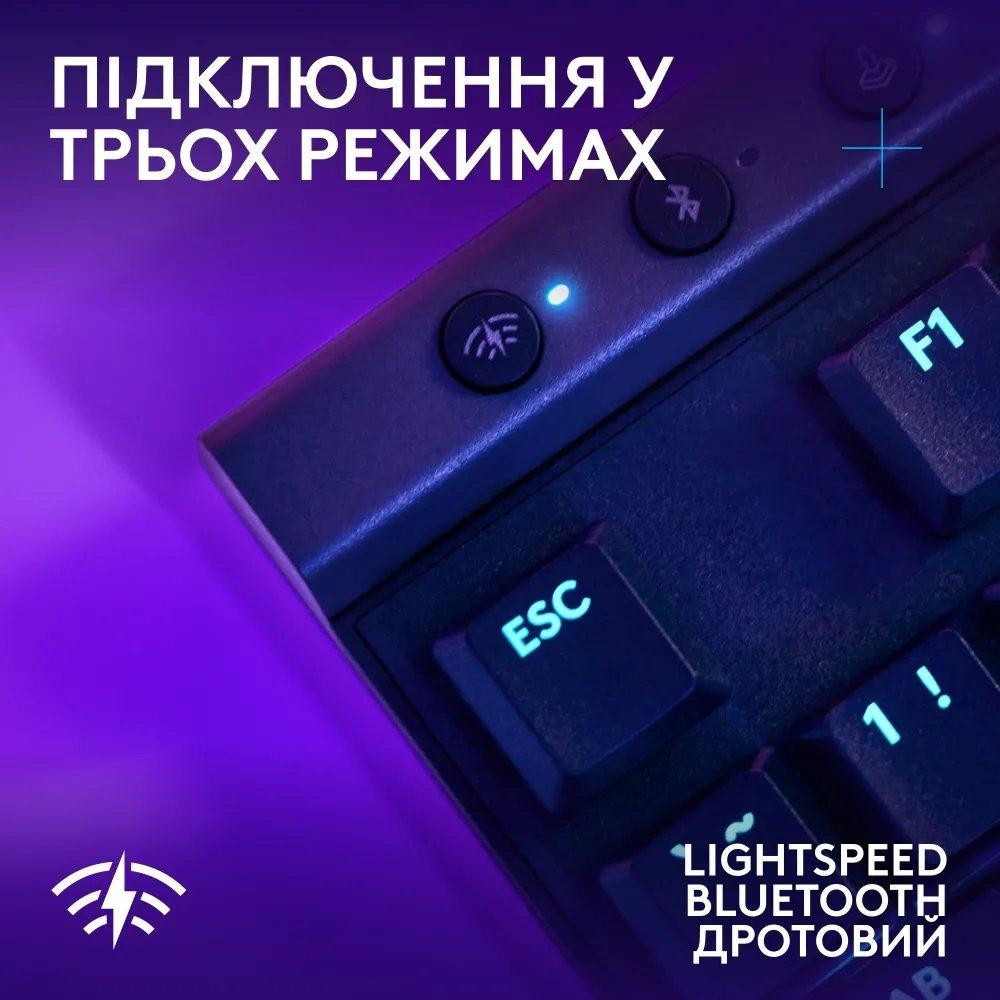 Клавіатура бездротова Logitech G515 Rapid TKL Black (920-013861) ( 18092 ) Харків - фото 15