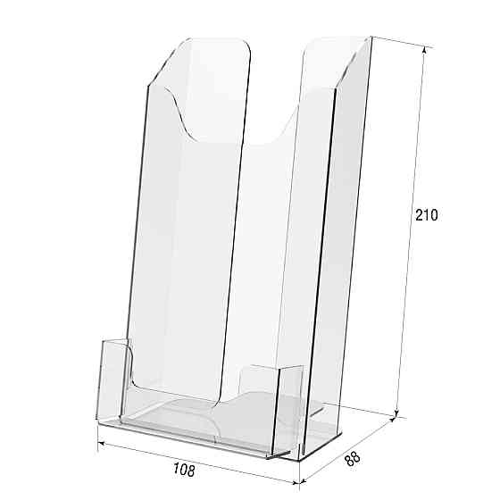 Підставка EKOSTAR під євробуклети і А6 з візитницею Київ