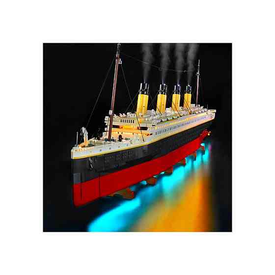 Набір підсвітки LED комплект YAKI 10294 Titanic класичний зелений USB живлення ABS сумісний з Lego 10294 Київ