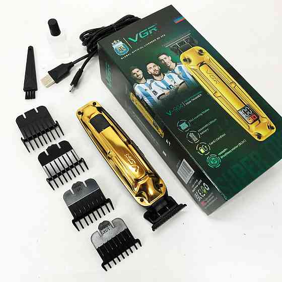 Професійна машинка для стрижки волосся на акумуляторі, Набір машинок для стрижки Тример скронь HE-32 Івано-Франківськ