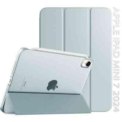 Чехол для планшета BeCover Tri Fold Hard Apple iPad Mini 7 2024 Light Blue (712453) Винница