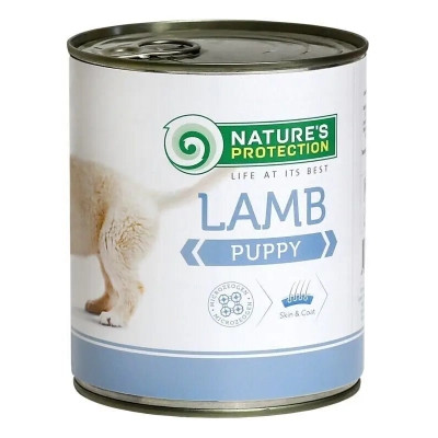 Консервы для собак Nature's Protection Puppy Lamb 400 г (KIK24627) Винница - изображение 1