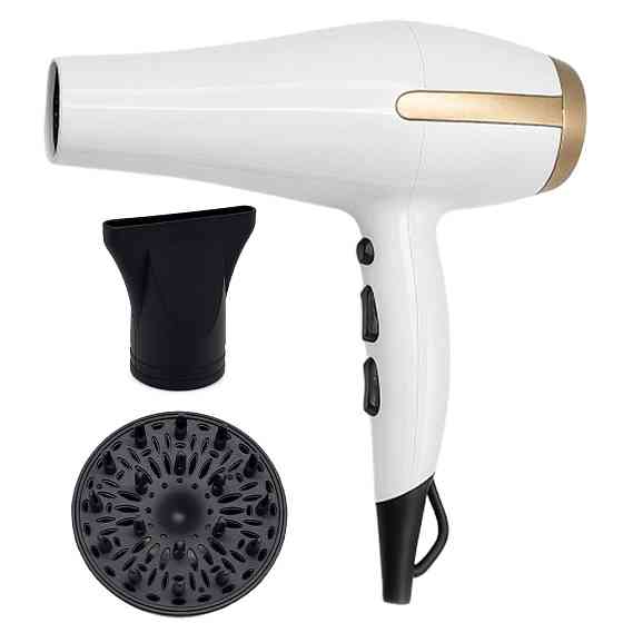 Фен для волосся,2 насадки,3000Вт,Crownberg CB-2305 SBR Київ