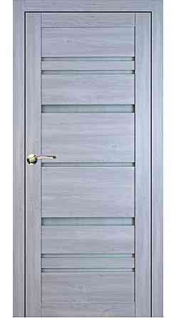 Двері міжкімнатні Порталіно PL-04 санома сіра сатин Київ