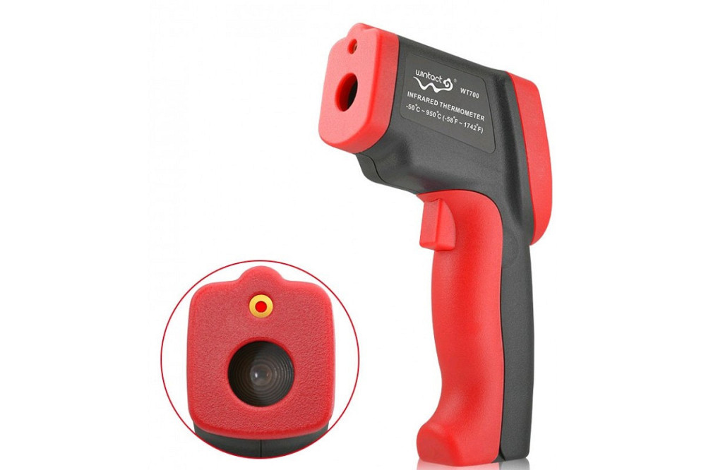 Пирометр бесконтактный цифровой -50-750°C WINTACT WT700 Одесса - изображение 5