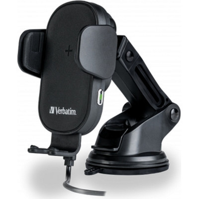 Універсальний автотримач Verbatim FWC-01 with Qi Fast Wireless Car Charger (49552) Вінниця - фото 7